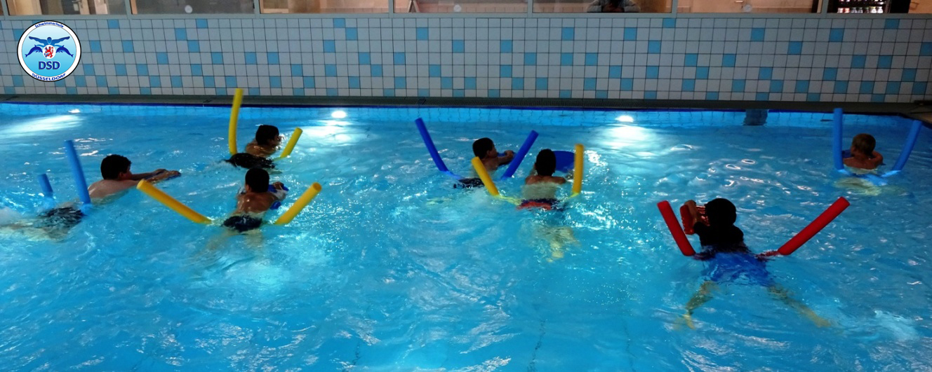 Gruppenschwimmunterricht